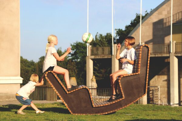 TimberNest - Social furniture, wooden playground equipment, urban space fixtures and outdoor lounge furniture.