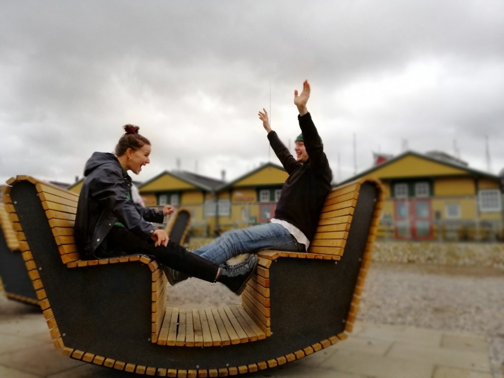 Byrumsinventar - Sociale møbler på marinaen i Kolding