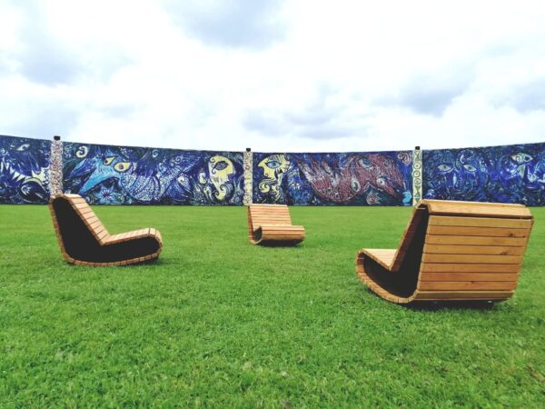 Flytbart loungemøbel perfekt til events - udendørs møbler fra TimberNest - Udendørs møbler fra TimberNest